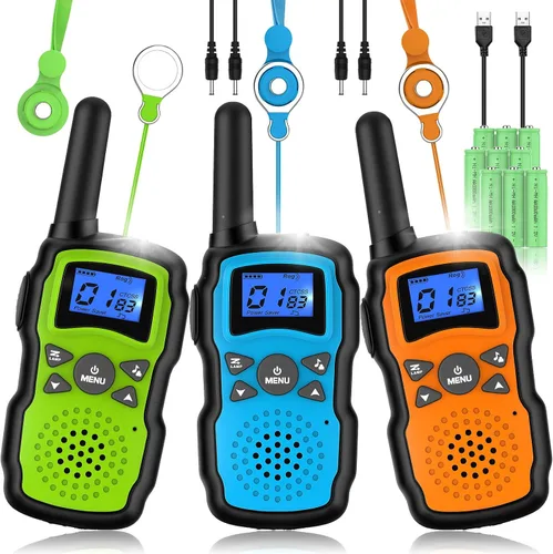 Miniatura 9 de Wishouse Walkie Talkies para niños recargable