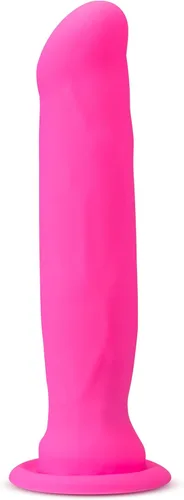 Miniatura 8 de Blush Impressions Havana - Consolador vibratorio de silicona de 8 pulgadas, control remoto inalámbrico de 4 vías, juego con correa, IPX7, Rosa