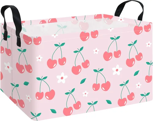 Miniatura 34 de Cesta de Almacenamiento Rectangular Organizador de Tela para Juguetes, Libros, Ropa, Regalos, Mascotas - Perfecto para Hogar, Oficina, Guardería