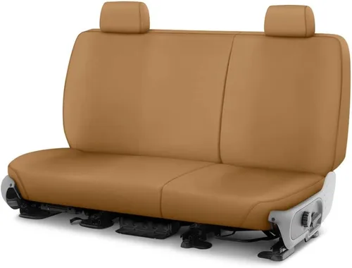Miniatura 13 de Covercraft Fundas de asiento de asiento trasero de ajuste personalizado, tela de polialgodón, color negro carbón Negro (Charcoal Black)