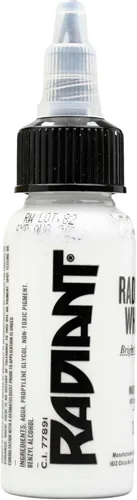 Miniatura 106 de Radiant Colors Tintas de tatuaje (mezcla blanca 8oz)