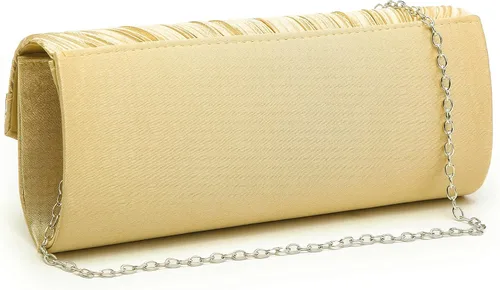 Miniatura 3 de Dasein Bolsos de noche de satén para mujer bolsos de mano bolsos de boda bolsos formales para fiesta graduación con diamantes de imitación