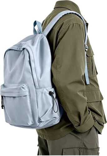 Miniatura 9 de Mochila para escuela, mochila de escuela secundaria para adolescentes, niñas y niños, Grande negro, Classic