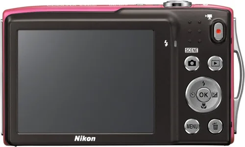 Miniatura 5 de Nikon COOLPIX S3300 Cámara digital de 16 MP con lente de vidrio NIKKOR de zoom 6x y pantalla LCD de 2.7 pulgadas (Rosa)
