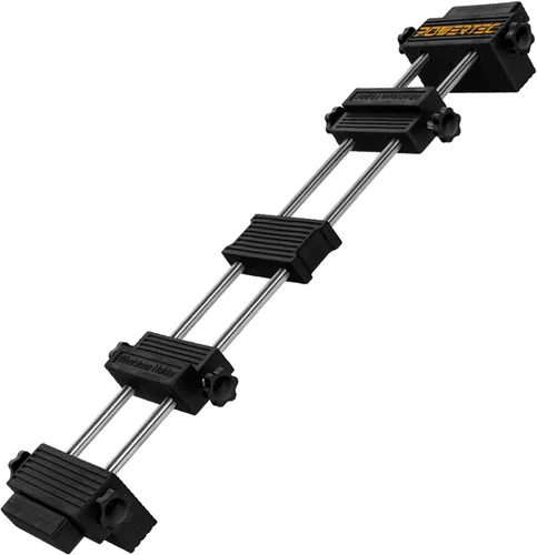 Miniatura 9 de POWERTEC Soporte para piedra afiladora – Soporte ajustable para piedra afiladora de 5.5" a 9", base de goma antideslizante para afilado seguro