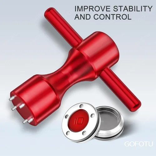 Miniatura 5 de Peso de cabeza de golf, 2 unidades. Pesos personalizados de golf de 0.35 oz+llave roja compatible con Titleist Scotty Cameron Putters Newport