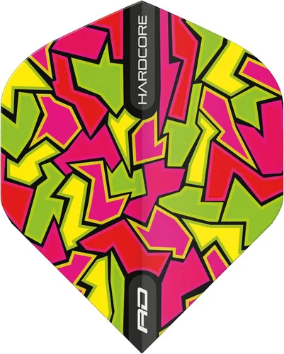 Miniatura 6 de RED DRAGON Hardcore Radical Dart Vuelos - 4 juegos por paquete (12 vuelos de dardos en total)