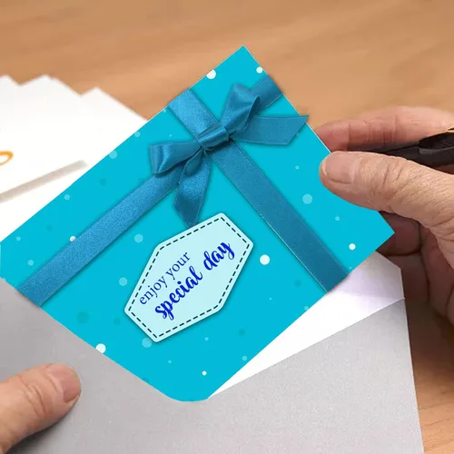 Miniatura 7 de ORIGACH Sentiments - Juego de sellos y troqueles transparentes para álbumes de recortes, álbumes de recortes, fabricación de tarjetas decorativas