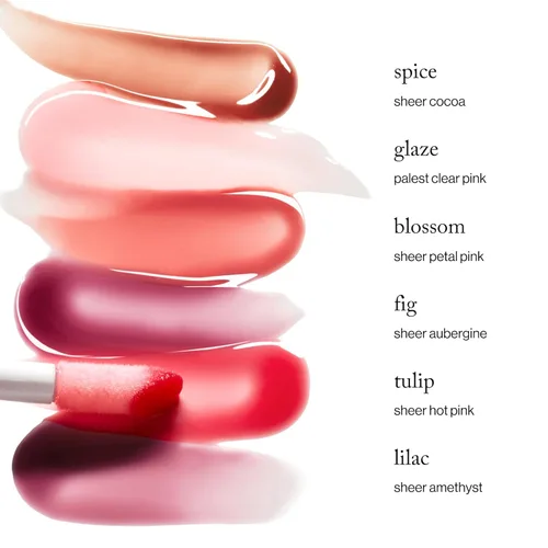 Miniatura 5 de goop Beauty Hydra-Barrier Gel Gloss Brillo de labios hidratante para hidratar y dar volumen a los labios Ácido hialurónico y vitamina E Glaze
