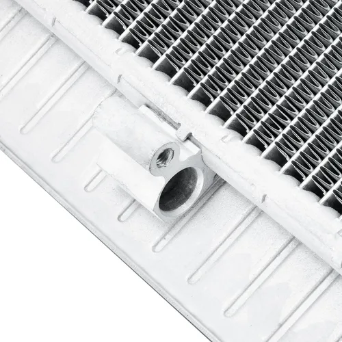 Miniatura 4 de Radiador de aluminio CU13004 para 2007-2020 Nissan 370Z e Infiniti G37 / Q60 / G35 / G25 V6 (con condensador) radiadores de núcleo de 1 fila 2008