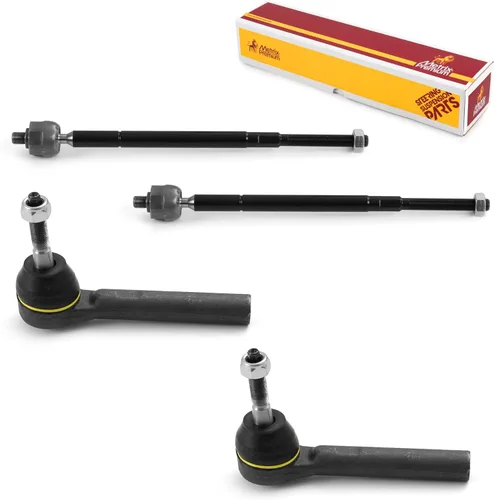 Miniatura 68 de Metrix Premium Chassis Parts - Juego de 4 barras de acoplamiento interior y exterior para Audi A3 15-16, Seat Leon 06-20 (México), 09-17 Volkswagen