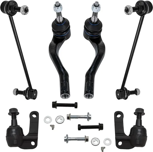 Miniatura 195 de Detroit Axle – Kit de suspensión delantera para Hyundai 2013-2018 Santa Fe 2 enlaces de barra de estabilizador 4 varillas de amarre interiores