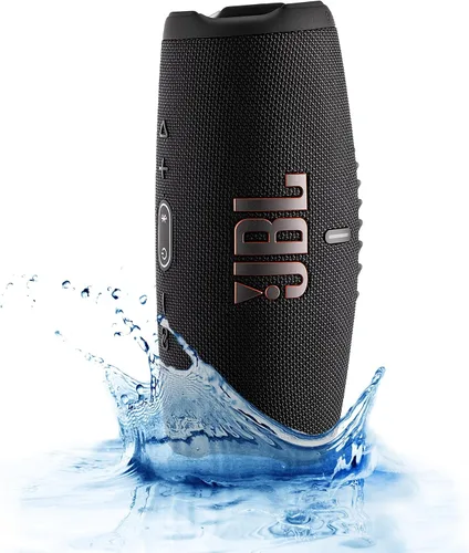 Miniatura 6 de JBL Altavoz Bluetooth inalámbrico Charge 5 (negro) Audio resistente al agua IP67 para exteriores con graves profundos y tiempo de reproducción