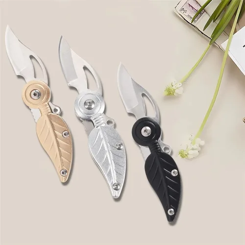Miniatura 5 de Cuchillo de Bolsillo para Mujer, Cuchillo de Bolsillo Pequeño con Cadena, Cuchillos Geniales, Gadgets Geniales, Cuchillo EDC, Cuchillo de Bolsillo