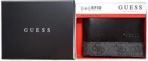 Miniatura 3 de Guess - Cartera para hombre con tarjeta de crédito, diseño RFID