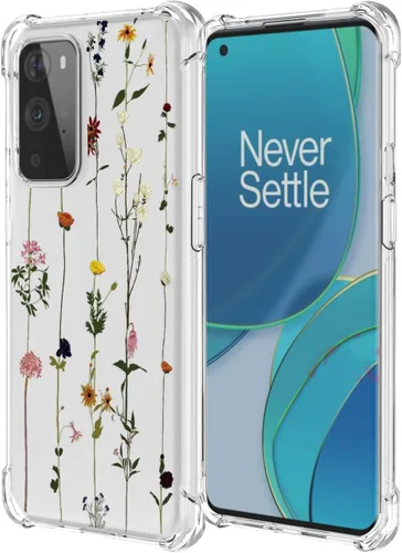 Miniatura 77 de Funda para OnePlus Nord CE 2 Lite 5G Clear Flower Phone Case Soft TPU a prueba de golpes, antiarañazos, funda protectora para 1+Nord CE2 Lite 5G