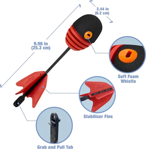 Miniatura 5 de Zing Zooperball - Paquete de 2 bolas de rebote y tiro de larga distancia, para interiores y exteriores, para edades de 8 años en adelante