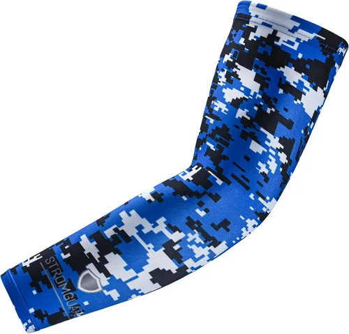Miniatura 16 de Stromguard Manga deportiva de compresión para brazo, camuflaje digital, béisbol, fútbol, baloncesto, (una manga de brazo)