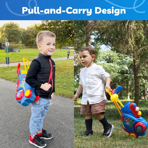 Miniatura 7 de Liberry Juego de Golf para Niños Pequeños de 2, 3 y 4 años Niños Niñas, Juego Mejorado de Palos de Golf para Niños con Carrito, Tapete de Putting