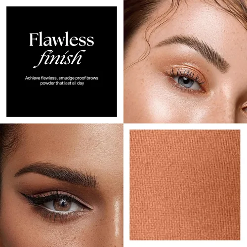 Miniatura 5 de Sorme Cosmetics Always Perfect Brows, marrón oscuro, 0.12 onzas