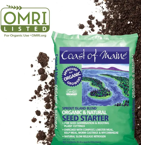 Miniatura 7 de Coast of Maine, 16qt (paquete de 10) mezcla de isla de brote, iniciador de semillas orgánicas y naturales para germinación de semillas y esquejes