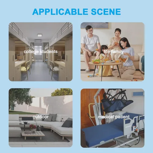 Miniatura 8 de Buhelyc Colchón de hielo, cubrecolchón refrescante, sistema de sueño más fresco, sistema de acondicionamiento de cama de refrigeración, silencioso
