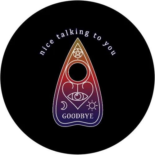 Miniatura 3 de Ouija Board Spirit Fantasma Bruja Bruja Estética Espeluznante PopSockets Agarre y soporte para teléfonos y tabletas