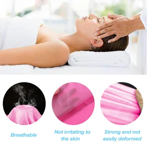 Miniatura 6 de 100 sábanas para mesa de masaje, 31 x 71 pulgadas, impermeables, desechables, de tela no tejida, funda protectora transpirable para terapia