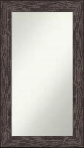 Miniatura 224 de Amanti Art Espejo personalizado, espejo de baño negro puente, espejo de pared o espejo de tocador de baño sobre el fregadero (26 x 26 pulgadas)