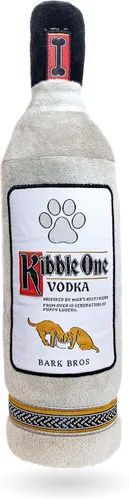 Miniatura 10 de Bark Bros - Juguete de perro botella de licor - Juguetes de perro de felpa chirriantes divertidos parodia de bebida - Juguete de perro de alcohol