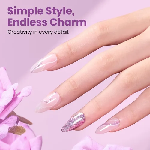 Miniatura 314 de Beetles - Esmalte de uñas de gel marrón – 0.5 onzas líquidas de esmalte de gel marrón oscuro, lámpara LED UV para uñas, regalo de manicura para I