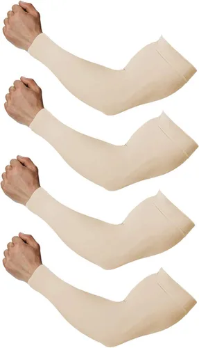 Miniatura 22 de 4 pares de mangas de brazo para hombres y mujeres - para cubrir tatuajes - manga deportiva refrescante para baloncesto, golf, fútbol