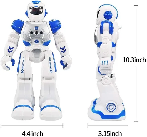 Miniatura 2 de Robot de control remoto para niños, sensor de gestos intelectuales, robots programables con controlador infrarrojo, juguetes de educación temprana