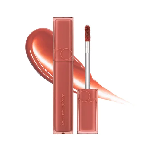 Miniatura 10 de rom&nd TINTE DE AGUA DEWYFUL 01 EN CORAL Brilloso alto pigmento hidratante no pegajoso Labios hidratados tonos coloridos Alto Brillo 0.18oz