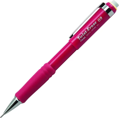 Miniatura 3 de Pentel Twist-Erase III - Portaminas mecánico (0.9 mm), barril color negro