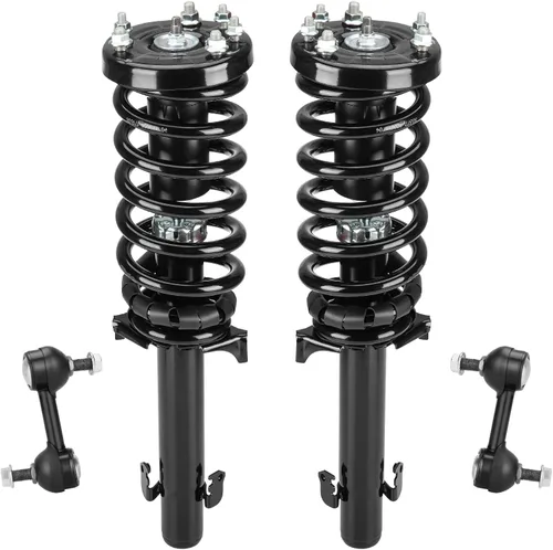 Miniatura 6 de Conjunto de amortiguador de puntal delantero con resorte helicoidal para Honda Accord 2003-2007, reemplazar 172123L 172123R, izquierdo y derecho, 2