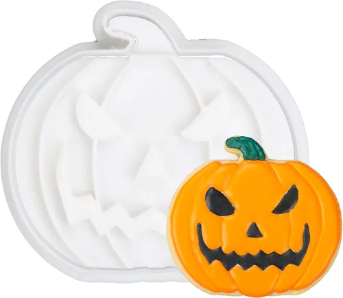 Miniatura 32 de Cortadores de galletas de otoño de Acción de Gracias, formas de bellotas y hojas con sellos de émbolo, accesorios de horneado de ácido poliláctico