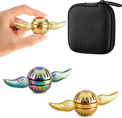 Miniatura 8 de Juguetes giratorios de metal para niños, lindos juguetes sensoriales para aliviar la ansiedad y el estrés, artículos de decoración para fiestas