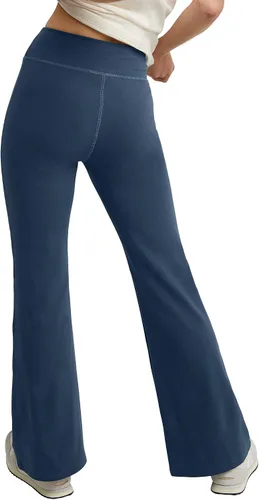Miniatura 2 de Hanes Pantalones elásticos de jersey originales para mujer, pierna acampanada, 31 pulgadas
