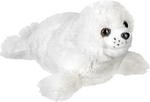 Wild Republic Peluche de cachorro de sello de arpa, animal de peluche, regalos para niños, Cuddlekins de 8 pulgadas, color blanco