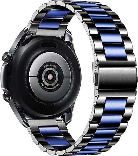 Miniatura 2 de Correa compatible con Samsung Galaxy Watch 6/6 Classic/Galaxy Watch 5/5 Pro / 4/4 Classic/Galaxy 3 de 1.614 pulgadas, correa de repuesto de metal