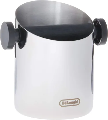 De'Longhi Caja de golpe para posos de café y espresso, eliminación fácil y sin desorden de la pastilla de café, barra extraíble y base