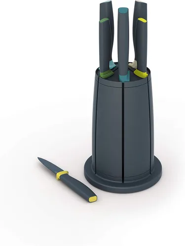 Miniatura 5 de Joseph Joseph 10541 Elevate Knives Juego de carrusel de 5 piezas, Ediciones (salvia)