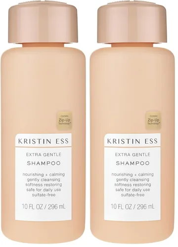 Miniatura 9 de Kristin Ess Champú extra suave para piel sensible + cuero cabelludo, champú hidratante + hidratante para cabello seco, vegano, seguro