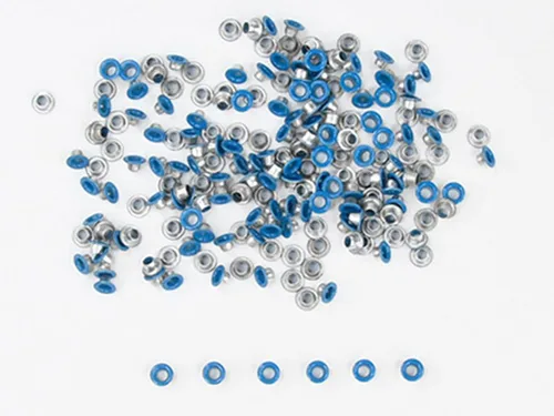 Miniatura 14 de Ojales Quicklet de aluminio de 0.118 in/1/8, álbum de recortes, cumpleaños, boda, tarjeta de felicitación de bebé, manualidades, etiqueta de Plata