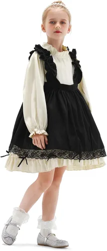 Miniatura 3 de K KomForme Zapatos planos de ballet para niña, antideslizantes, suaves, Mary Jane, para caminar, fiesta, zapatos de vestir para niños pequeñosniños