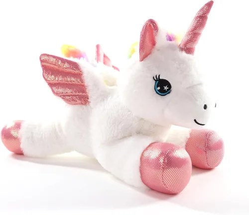 Sew Butiful Unicornio de Peluche, 12 pulgadas/30 cm, Peluches Lindos para Niñas, Juego de Juguetes de Peluche de Unicornio para Cumpleaños, Juguetes