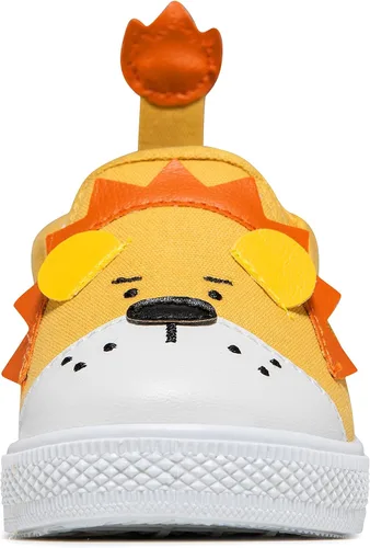 Miniatura 4 de HLMBB Toddler Shoes Unisex Cartoon for Baby Boys Girls Shoes Cute Animal Hard Bottom Canvas Sole Kids Running Walking Sneakers