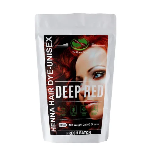 Miniatura 23 de Tintura de henna para cabello y barba, 100 % natural y libre de químicos, The Henna Guys, Paquete de 1, Café Oscuro Marrón oscuro