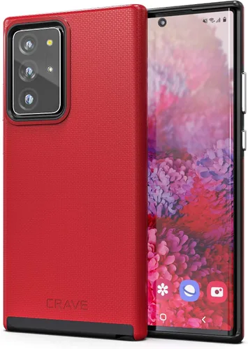 Miniatura 8 de Crave para Galaxy Note 20 Ultra Funda, Funda de Protección a Prueba de Golpes de Doble Capa para Galaxy Note 20 Ultra (17,5 cm) - Berry